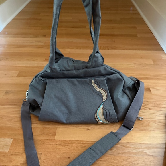 Haiku Workout Gym Yoga Duffel Bag Gray - Picture 1 of 16